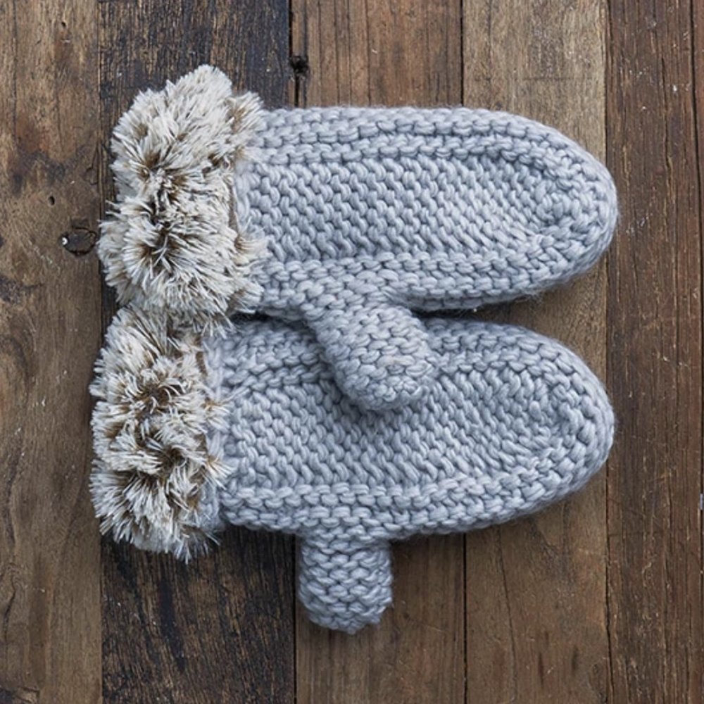 LEMON WINTER CABIN MITTEN